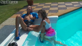 Rimming At The Rim Of The Pool!  Wetlook Lesbos Love That Ass! Screencap 48 on sinx.preview.netperv.com