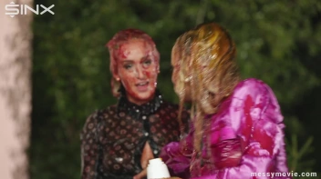 Outdoor Lesbian Food Fight Gets Real Messy Screencap 87 on sinx.preview.netperv.com