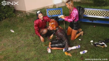 Outdoor Lesbian Food Fight Gets Real Messy Screencap 90 on sinx.preview.netperv.com
