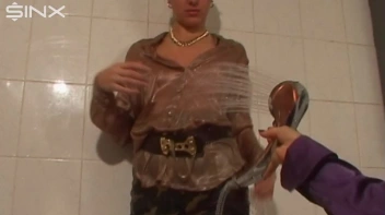 Ladies In Sexy Outfits Get Wet Together Screencap 19 on sinx.preview.netperv.com