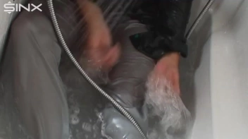 Pretty Clothed Ladies Have Bath Together Screencap 26 on sinx.preview.netperv.com