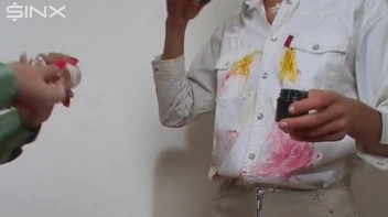 Dressed Babes Paint Each Others Outfits Screencap 20 on sinx.preview.netperv.com