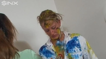 Dressed Babes Paint Each Others Outfits Screencap 43 on sinx.preview.netperv.com