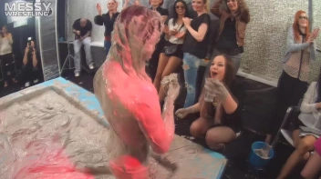 Messy Wrestling: Fuck Your Sexy Shine And Prepare For Mud Smack-Down Time! Screencap 67 on sinx.preview.netperv.com