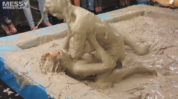 Messy Wrestling: Fuck Your Sexy Shine And Prepare For Mud Smack-Down Time! Screencap 79 on sinx.preview.netperv.com