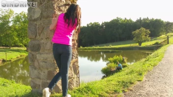 Cum In Her Ass And Get An "Ass-Squirt Of Jizz" On Track - Naughty Outdoor Fuck Fun ... Full Throttle!!! Screencap 4 on sinx.preview.netperv.com