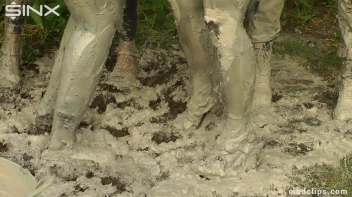 Mud Wrestling Girlfriends' Messy Affair Screencap 42 on sinx.preview.netperv.com