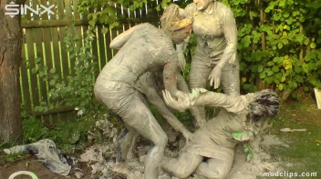Mud Wrestling Girlfriends' Messy Affair Screencap 55 on sinx.preview.netperv.com