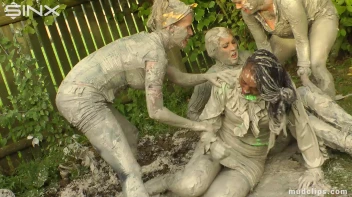 Mud Wrestling Girlfriends' Messy Affair Screencap 61 on sinx.preview.netperv.com
