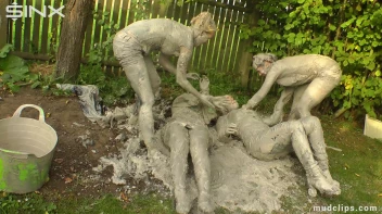 Mud Wrestling Girlfriends' Messy Affair Screencap 66 on sinx.preview.netperv.com