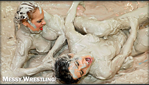 Latest deal - Messy Wrestling: Fashion Freaks Throw Down In The Mud - Watch Them Roar!
