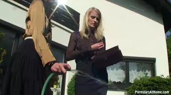 Cutie Babes In Fully Clothed Water Fight! Screencap 13 on sinx.preview.netperv.com