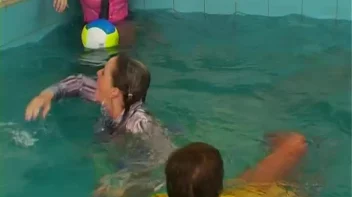 Satin Clad Cuties Hop In The Pool Screencap 87 on sinx.preview.netperv.com