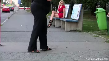 Bus Stop Babe Gives Killer Blowjobs Screencap 1 on sinx.preview.netperv.com
