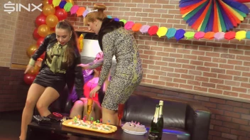 Hot Brunette Is Smothered In Cream And Cake Screencap 2 on sinx.preview.netperv.com