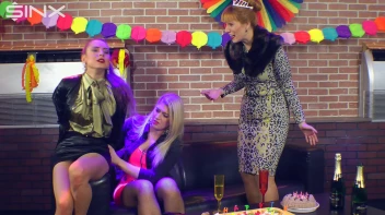 Hot Brunette Is Smothered In Cream And Cake Screencap 3 on sinx.preview.netperv.com