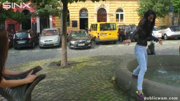 Long Haired Cuties Outdoor Wet And Messy Fun - Cam 1 Screencap 21 on sinx.preview.netperv.com