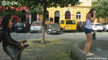 Long Haired Cuties Outdoor Wet And Messy Fun - Cam 1 Screencap 23 on sinx.preview.netperv.com