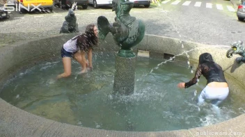 Long Haired Cuties Outdoor Wet And Messy Fun - Cam 1 Screencap 27 on sinx.preview.netperv.com