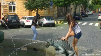 Long Haired Cuties Outdoor Wet And Messy Fun - Cam 1 Screencap 33 on sinx.preview.netperv.com