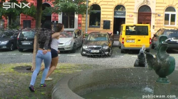 Long Haired Cuties Outdoor Wet And Messy Fun - Cam 1 Screencap 36 on sinx.preview.netperv.com