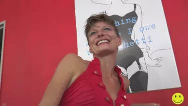 Latest deal - Short-haired mature ass-fucked by a black dude