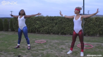 Lathered Up Fitness Babes Get Wet In The Shower Screencap 15 on sinx.preview.netperv.com