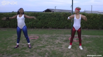 Lathered Up Fitness Babes Get Wet In The Shower Screencap 16 on sinx.preview.netperv.com