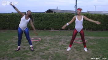 Lathered Up Fitness Babes Get Wet In The Shower Screencap 17 on sinx.preview.netperv.com