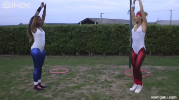 Lathered Up Fitness Babes Get Wet In The Shower Screencap 19 on sinx.preview.netperv.com