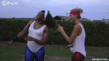 Lathered Up Fitness Babes Get Wet In The Shower Screencap 30 on sinx.preview.netperv.com