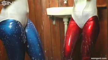 Lathered Up Fitness Babes Get Wet In The Shower Screencap 53 on sinx.preview.netperv.com