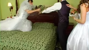 Brides-To-Be Get In Sexy Catfight Screencap 12 on sinx.preview.netperv.com