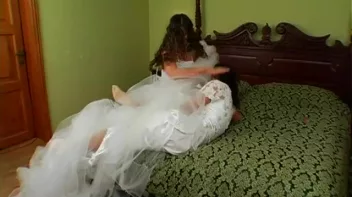 Brides-To-Be Get In Sexy Catfight Screencap 27 on sinx.preview.netperv.com