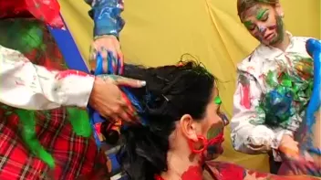 Painting Lesson Turns Messy Screencap 60 on sinx.preview.netperv.com