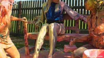 Babes Painting Project Gets Messy Screencap 26 on sinx.preview.netperv.com