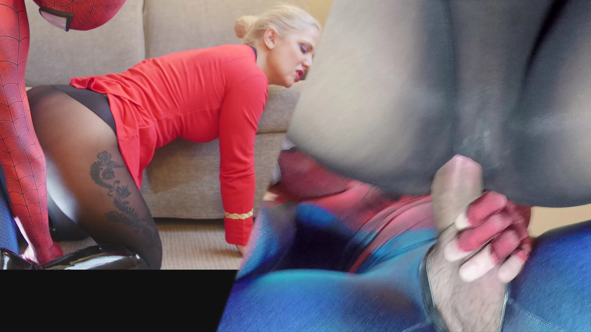 115 Caroline de Jaie Fucked through Black nylon Star trek on sinx.preview.netperv.com