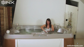 Sexy Brunette Flaunts Her Wetlook Screencap 27 on sinx.preview.netperv.com