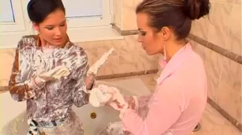 Whipped Cream Covers Two Eurobabes Screencap 67 on sinx.preview.netperv.com