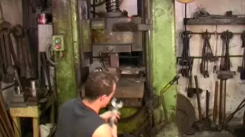 Hard Bi Pounding At The Machine Shop Screencap 1 on sinx.preview.netperv.com