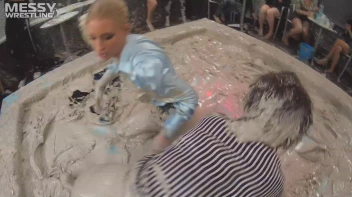 Messy Wrestling Extra: Pony-Tailed Power Session In Mud Covers Them All In Crud! 4 Fights! Action-Cam Only! Screencap 87 on sinx.preview.netperv.com