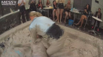 Messy Wrestling Extra: Pony-Tailed Power Session In Mud Covers Them All In Crud! 4 Fights! Action-Cam Only! Screencap 91 on sinx.preview.netperv.com