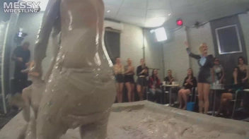 Messy Wrestling Extra: Pony-Tailed Power Session In Mud Covers Them All In Crud! 4 Fights! Action-Cam Only! Screencap 25 on sinx.preview.netperv.com