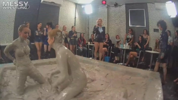 Messy Wrestling Extra: Pony-Tailed Power Session In Mud Covers Them All In Crud! 4 Fights! Action-Cam Only! Screencap 28 on sinx.preview.netperv.com