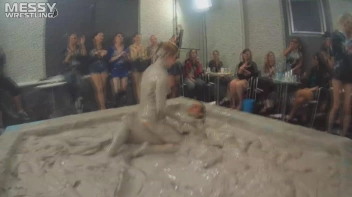 Messy Wrestling Extra: Pony-Tailed Power Session In Mud Covers Them All In Crud! 4 Fights! Action-Cam Only! Screencap 29 on sinx.preview.netperv.com