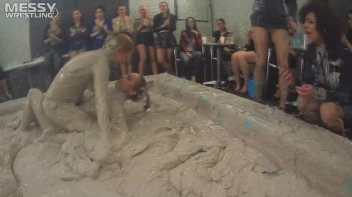 Messy Wrestling Extra: Pony-Tailed Power Session In Mud Covers Them All In Crud! 4 Fights! Action-Cam Only! Screencap 30 on sinx.preview.netperv.com