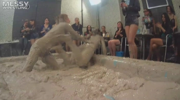 Messy Wrestling Extra: Pony-Tailed Power Session In Mud Covers Them All In Crud! 4 Fights! Action-Cam Only! Screencap 31 on sinx.preview.netperv.com