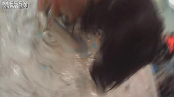 Messy Wrestling Extra: Pony-Tailed Power Session In Mud Covers Them All In Crud! 4 Fights! Action-Cam Only! Screencap 56 on sinx.preview.netperv.com