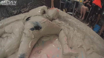 Messy Wrestling Extra: Pony-Tailed Power Session In Mud Covers Them All In Crud! 4 Fights! Action-Cam Only! Screencap 61 on sinx.preview.netperv.com
