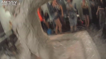 Messy Wrestling Extra: Pony-Tailed Power Session In Mud Covers Them All In Crud! 4 Fights! Action-Cam Only! Screencap 65 on sinx.preview.netperv.com